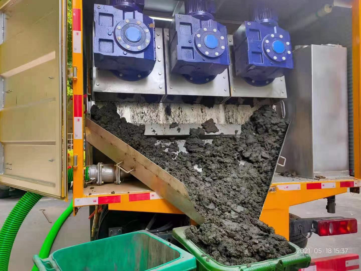 三水化粪池清掏城市维护站-泥浆净化干湿分离处理